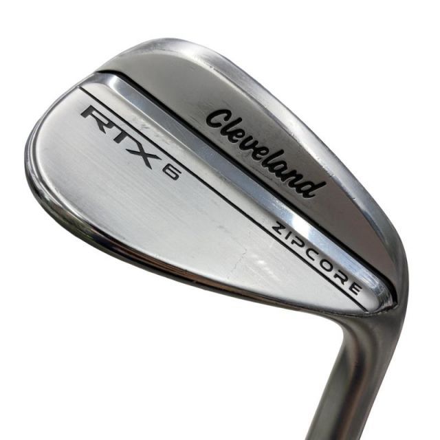 【中古】 クリーブランド Cleveland RTX-6 ZIPCORE ツアーサテン 50°/10° MID ウェッジ WG 純正特注シャフト (フレックスS) メンズ 男性用 右利き 右用 Cランク ゴルフクラブ