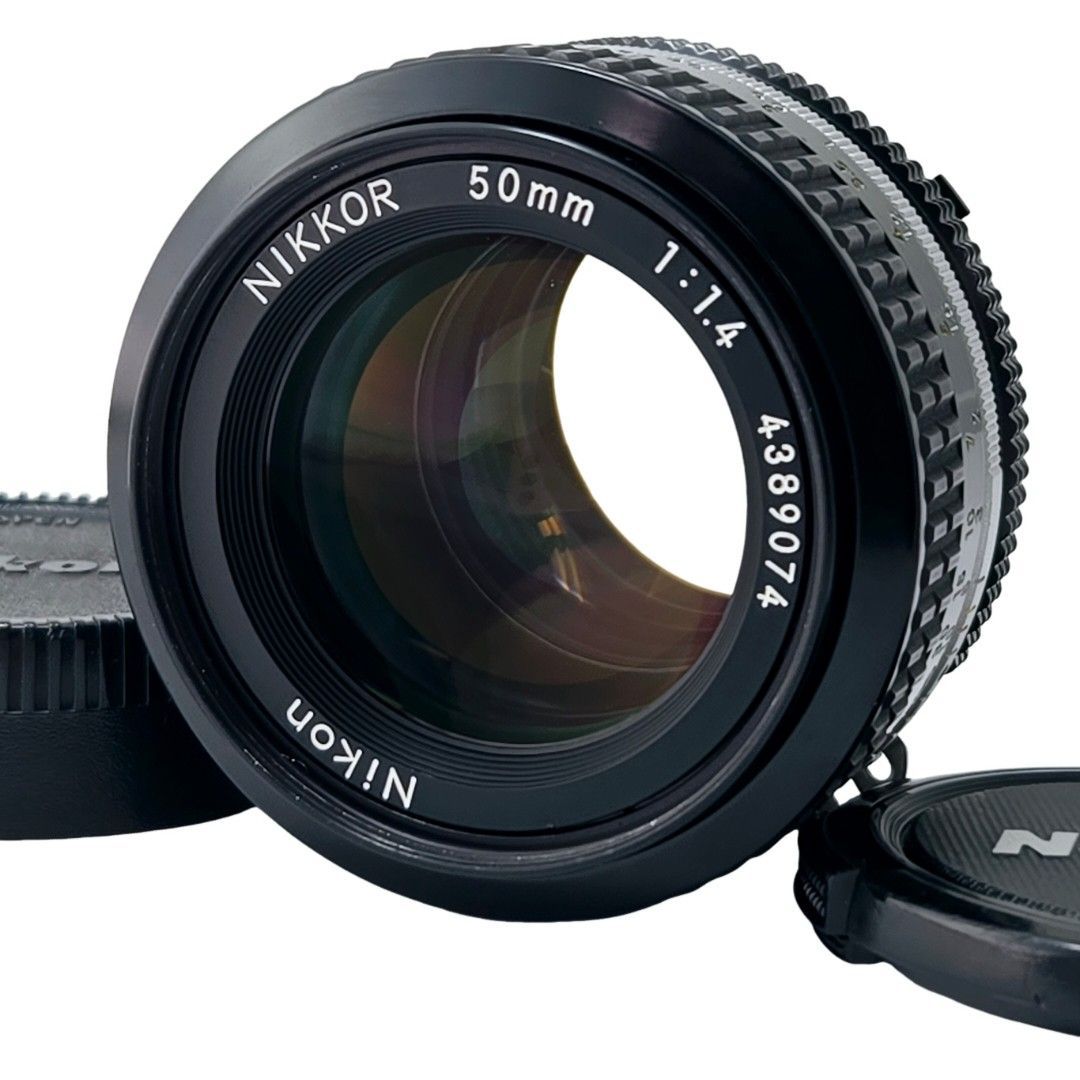 【美品】 NIKON ニコン Ai NIKKOR 50mm F1.4 #22595 11,400円