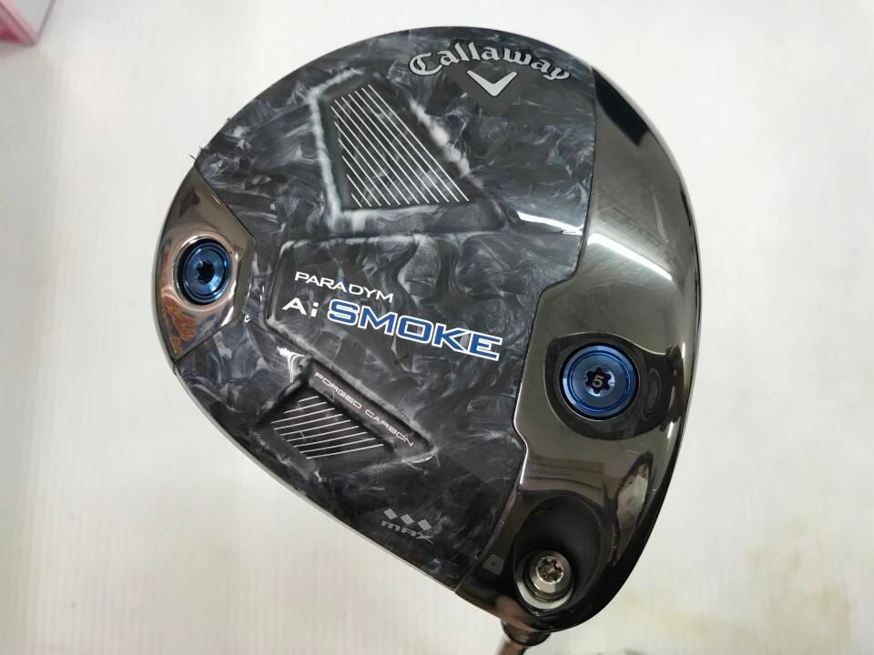 キャロウェイ　PARADYM Ai SMOKE ◆◆◆ MAX　9度　TENSEI 60 for Callaway(Ai SMOKE)　SRフレックス　ドライバー　中古【最短即日発送】