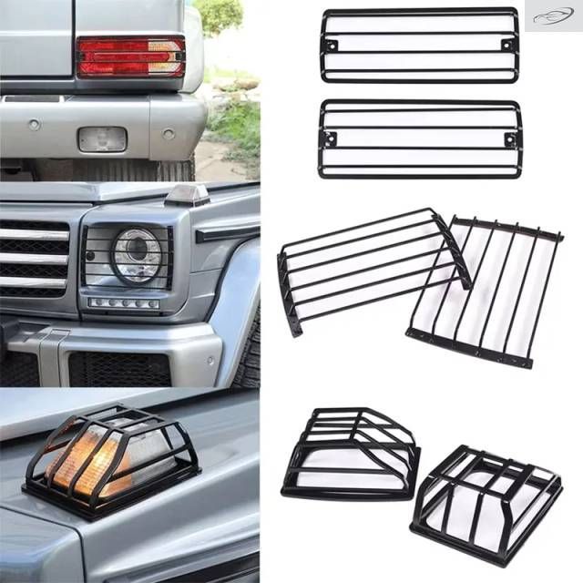 メルセベンツ Gクラス W463 2004-2018用 ヘッドライトカバー ウインカー フォグランプカバー カーアクセサリー