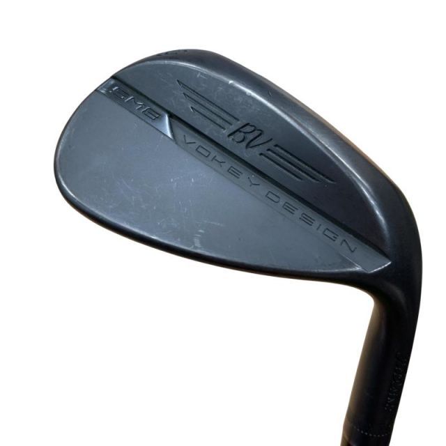 【中古】 タイトリスト VOKEY SPIN MILLED SM9 ジェットブラック 56°/08°M ウェッジ WG リシャフト (フレックスその他) メンズ 男性用 右利き 右用 Cランク ゴルフクラブ