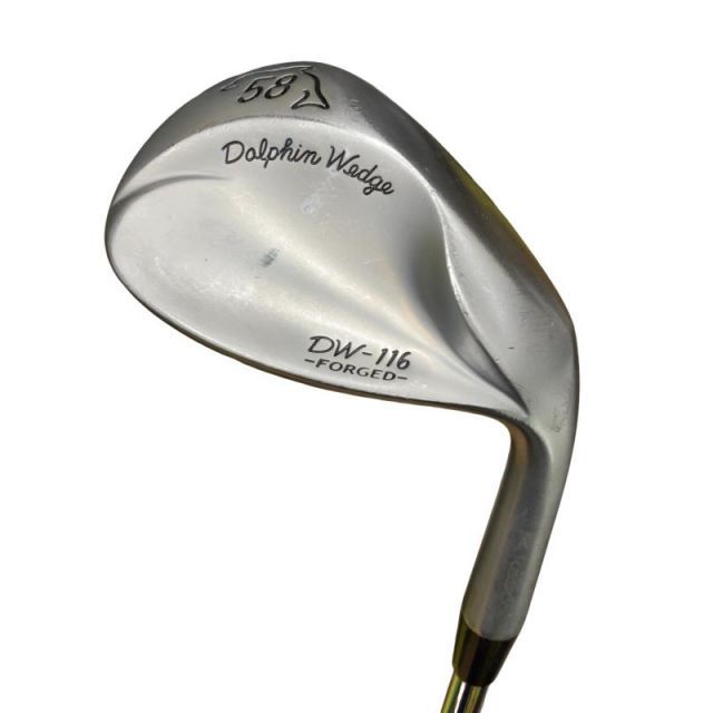 【中古】 キャスコ Dolphin Wedge DW-116 FORGED 58° ウェッジ WG NS PRO 950GH (フレックスS) メンズ 男性用 右利き 右用 Cランク ゴルフクラブ