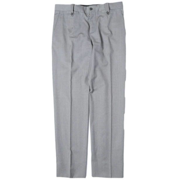 DOLCE&GABBANA ドルチェアンドガッバーナ イタリア製 ヴァージンウール ノープリーツスラックス G3P6CT / FU2F9 46 Gray パンツ ボトムス g27737 7,742円