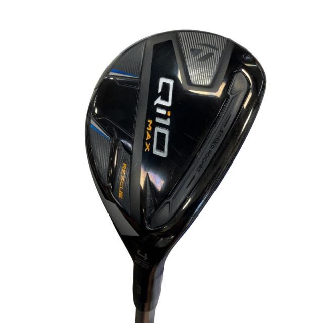 【中古】 テーラーメイド Qi10 MAX U4 ユーティリティ UT 純正特注シャフト (フレックスその他) メンズ 男性用 右利き 右用 Bランク ゴルフクラブ