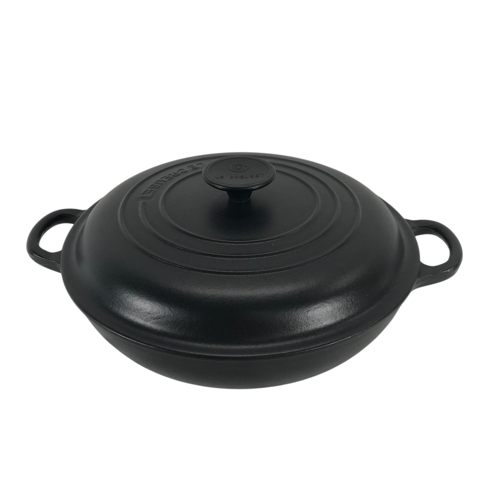 LE CREUSET ルクルーゼ ビュッフェキャセロール マットブラック 26㎝ 2ℓ