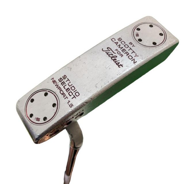 【中古】 タイトリスト SCOTTY CAMERON STUDIO SELECT NEWPORT 1.5 34インチ(15g) パター PT スチール (フレックスその他) メンズ 男性用 右利き 右用 Dランク ゴルフクラブ 16,562円