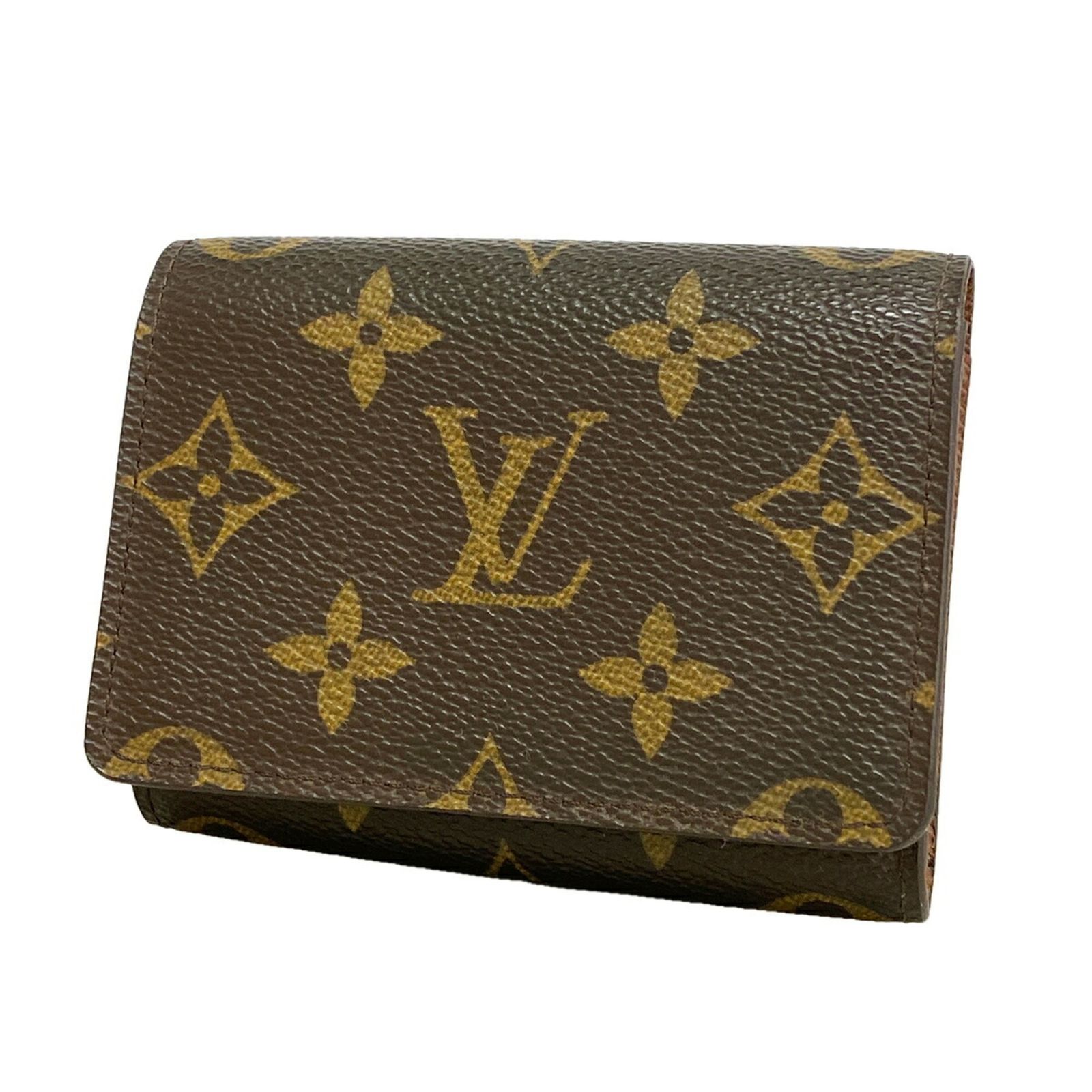 ルイ・ヴィトン(Louis Vuitton) ルイ・ヴィトン 名刺入れ・カードケース モノグラム アンヴェロップカルトドゥヴィジット M62920 ブラウンメンズ レディース