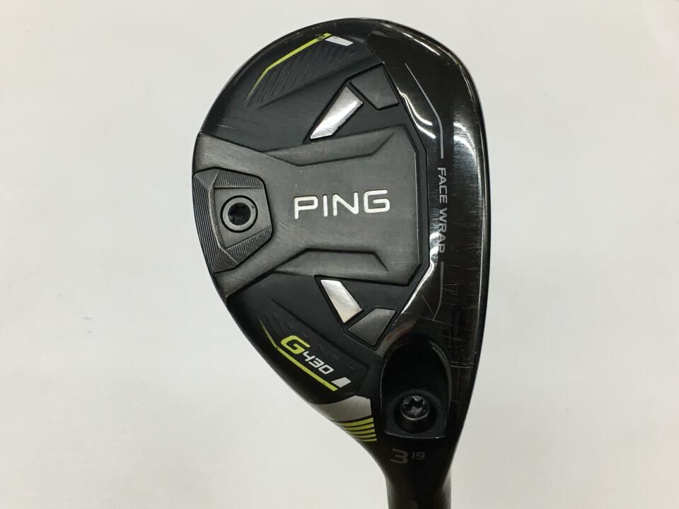 ピン　G430　19度　ALTA J CB BLACK　Sフレックス　ユーティリティ　中古【最短即日発送】