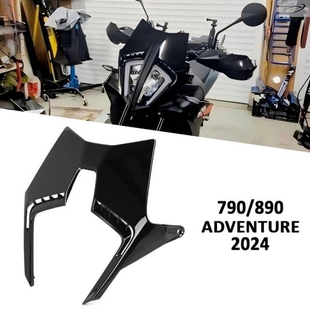 790 890 ADV 2024 2025用 フロントウインドシールドパネル ウインドシールド オートバイアクセサリー ウインドディフレクター バイザー 12,206円