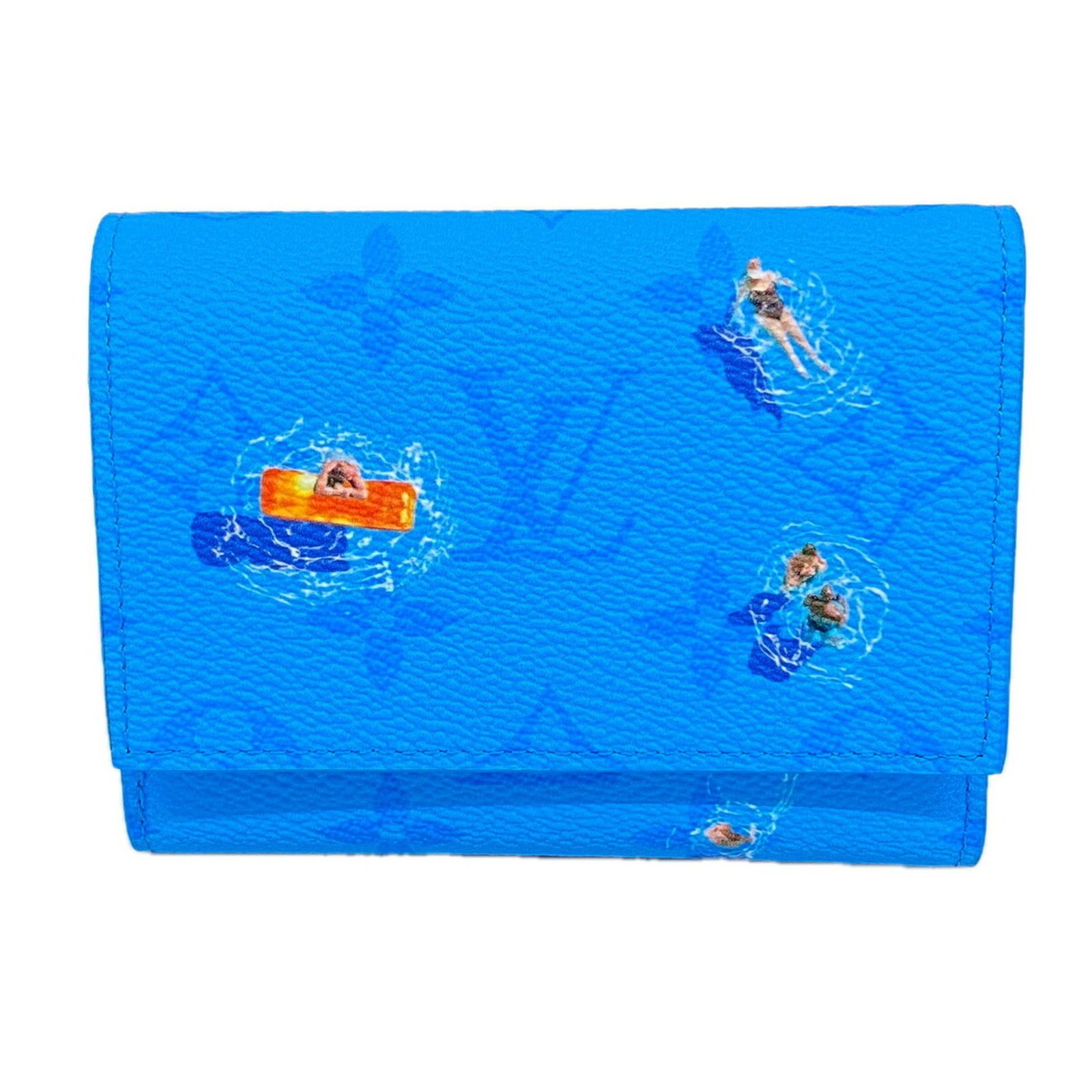 ルイ・ヴィトン(Louis Vuitton) ルイ・ヴィトン 三つ折り財布 モノグラム･スポーツ レジャー ヴィクターウォレット M29505 プールブルーメンズ
