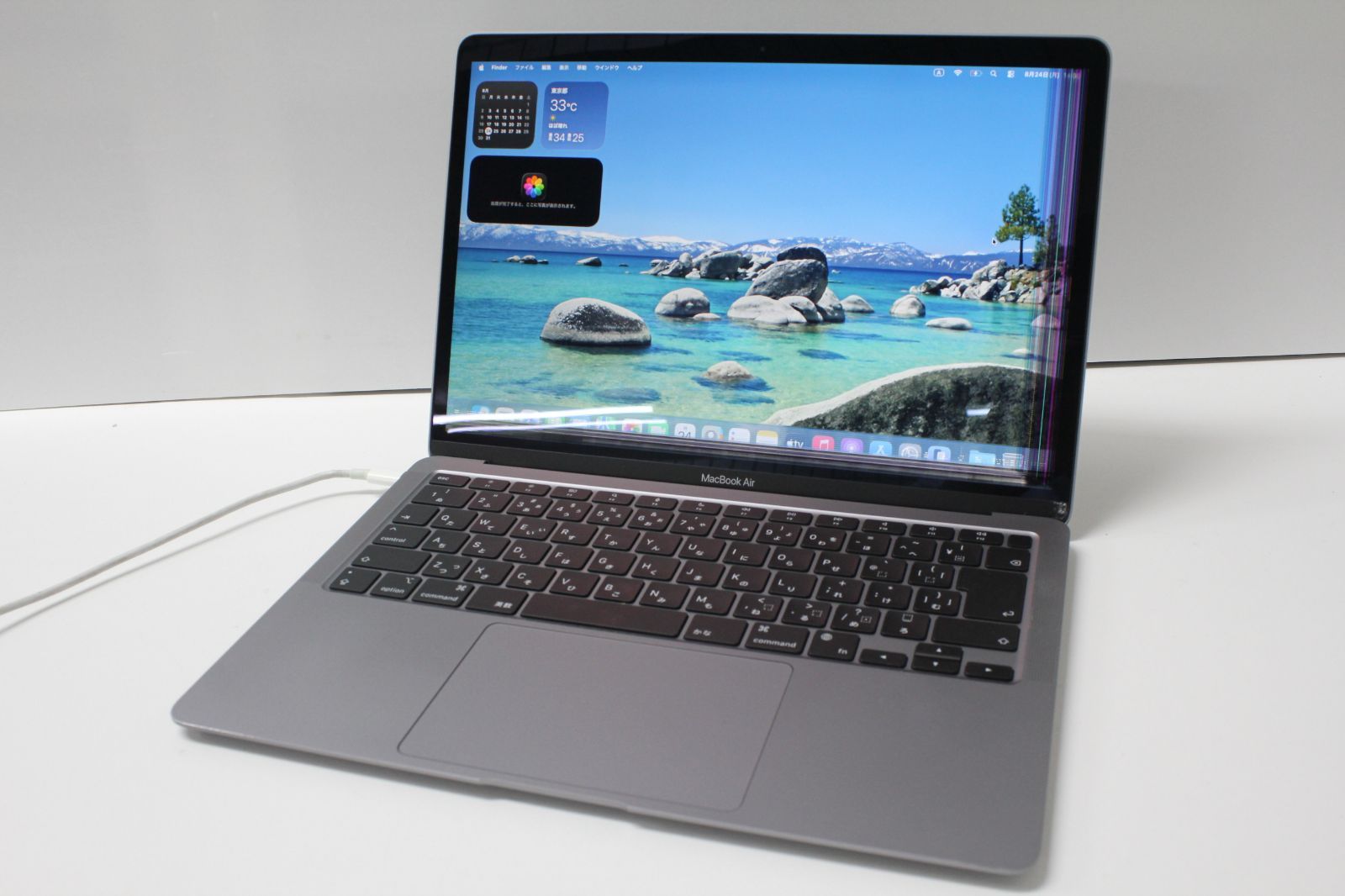 【ジャンク品】MacBook Air（M1, 2020）256GB/16GB〈MGN63J/A〉⑤