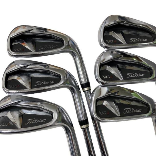【中古】 タイトリスト Titleist VG3 6S アイアンセット IR Dynamic Gold (フレックスS) メンズ 男性用 右利き 右用 Dランク ゴルフクラブ