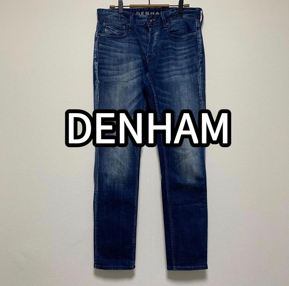 DENHAM デンハム RAZOR スリムフィットジーンズ 31インチ ブルー スリムフィット テーパード ストレッチ デニムパンツ ジーパン