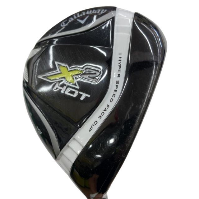 【中古】 キャロウェイ X2 HOT 3W フェアウェイウッド FW X2 HOT(フェアウェイ) (フレックスS) メンズ 男性用 右利き 右用 Cランク ゴルフクラブ