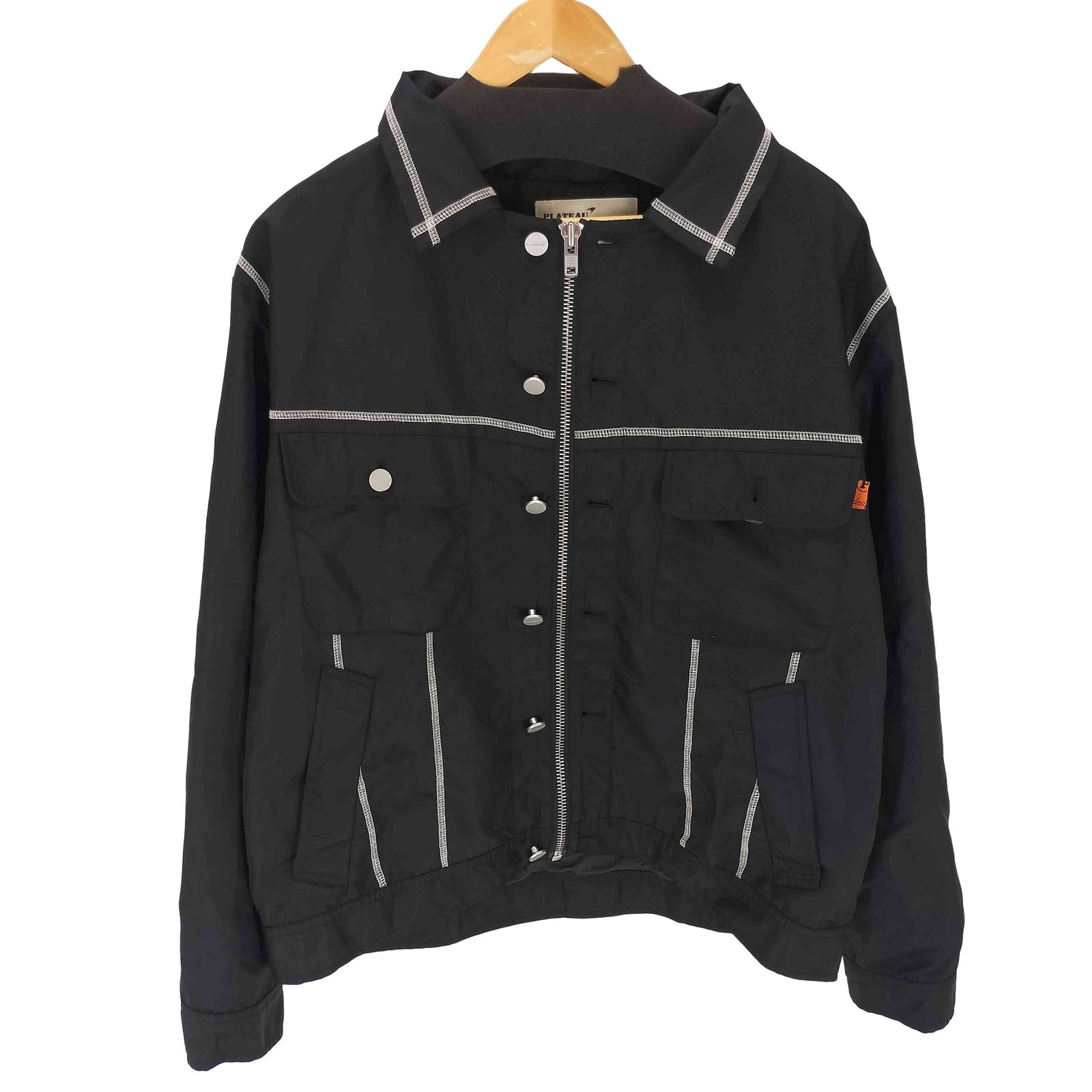 ユーズドフルギ USED古着 PLATEAU type p nylon jacket street メンズ 2