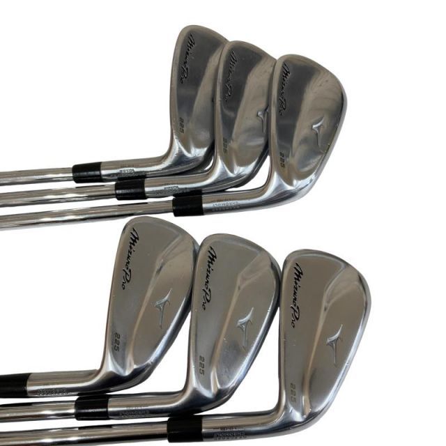 【中古】 ミズノ Mizuno Pro 225 6S アイアンセット IR リシャフト (フレックスその他) メンズ 男性用 右利き 右用 Cランク ゴルフクラブ