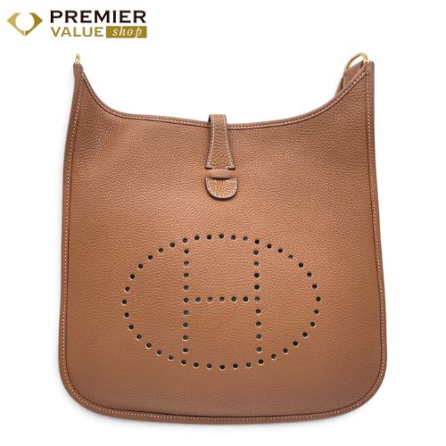 エルメス エヴリン PM ゴールド トリヨンクレマンス ゴールド金具 U刻印