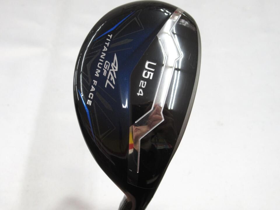 ツルヤ　AXEL GF　24度　VANQUISH for AXEL　Rフレックス　ユーティリティ　中古　ゴルフドゥ！岡崎上里店【最短即日発送】