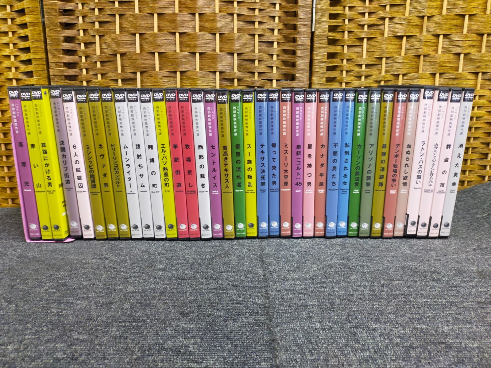 西部劇 DVD 36本まとめ ハリウッド西部劇映画傑作選 洋画 ウエスタン 名作　西部劇／ウエスタン／洋画／ハリウッド／クラシック映画／名作映画／DVD／大量／まとめ売り