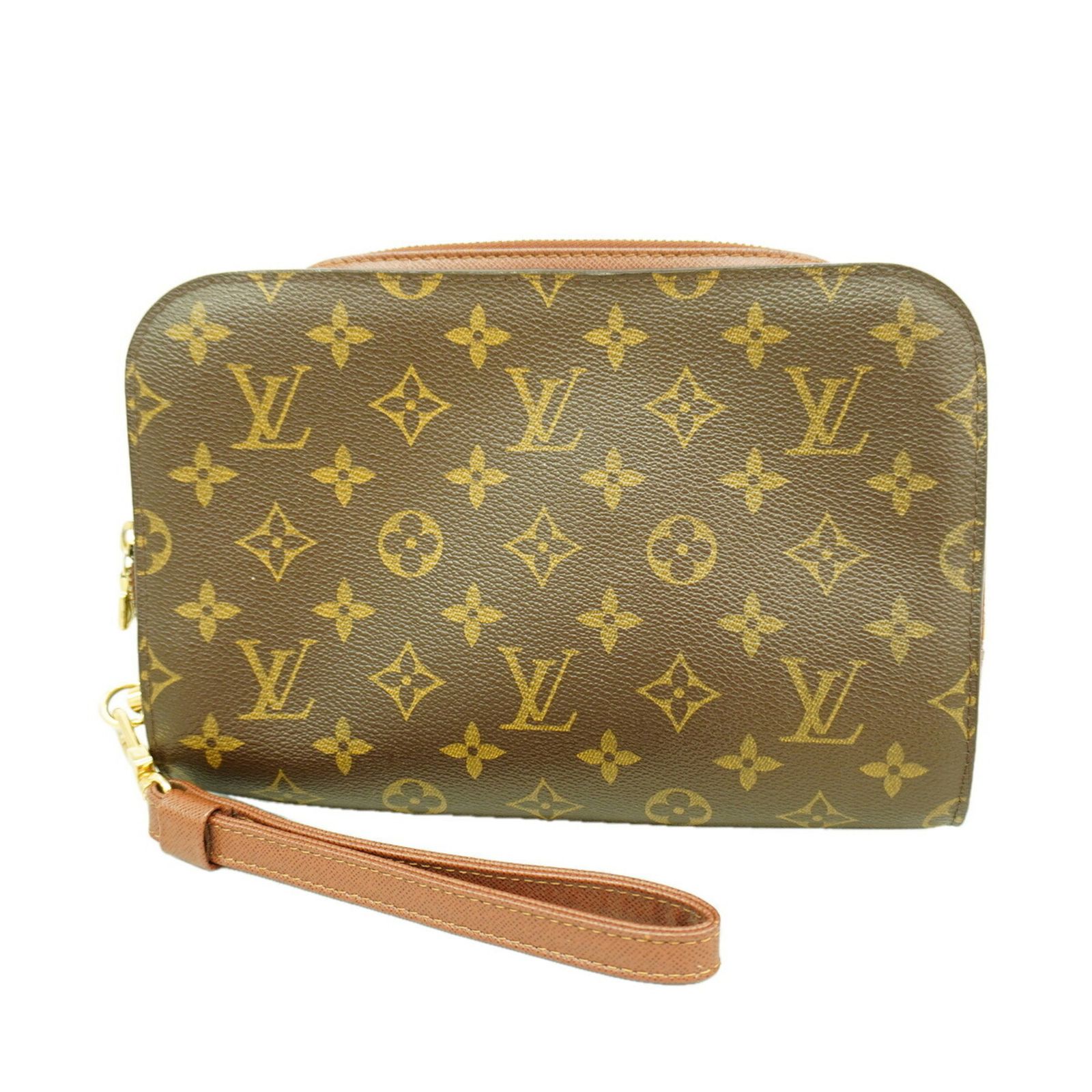 ルイ・ヴィトン(Louis Vuitton) ルイ・ヴィトン クラッチバッグ モノグラム オルセー M51790 ブラウンメンズ
