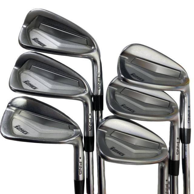 【中古】 ピン i210 6S アイアンセット IR NS PRO 850GH neo (フレックスS) メンズ 男性用 右利き 右用 Cランク ゴルフクラブ