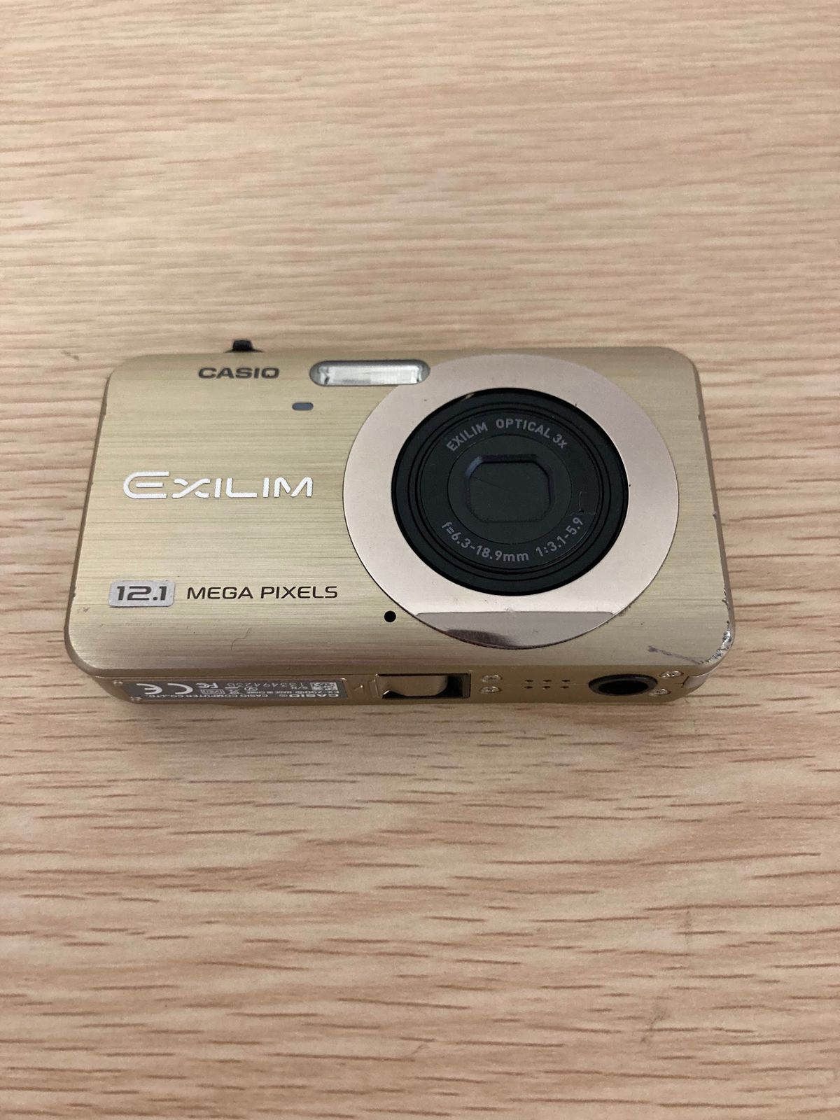 % [operation unconfirmed] CASIO Casio EXILIM EX-Z90 compact digital camera gold 12.1 megapixel [camera 2] [2]