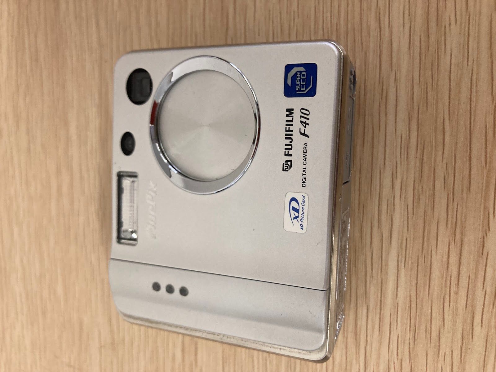 % [Operation Unconfirmed] FUJIFILM Fujifilm FinePix F410 Compact Digital Camera with Silver Box [Camera 2] [2]
