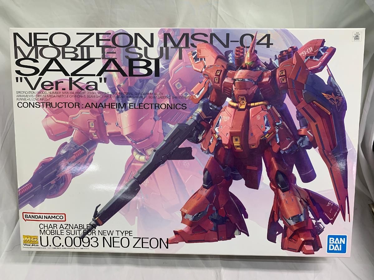 ♪【未開封】MG 1/100 MSN-04 サザビー Ver.Ka 機動戦士ガンダム 逆襲のシャア■＊同梱不可