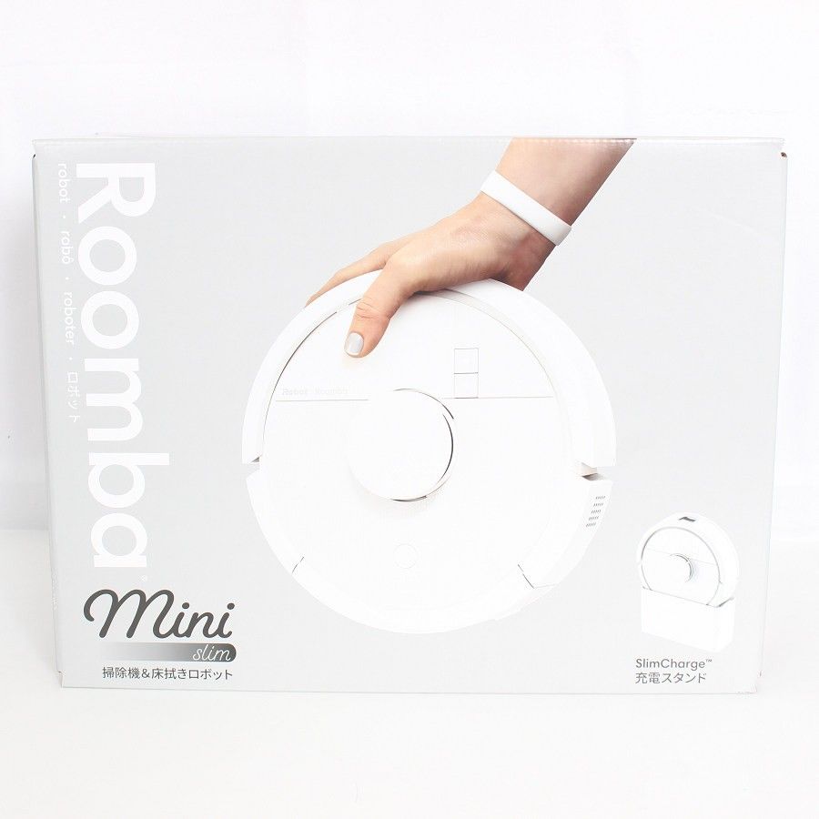 【新品未開封】ルンバ Mini Slim +SlimCharge F115260 ホワイト ロボット掃除機 iRobot Roomba ミニ スリム 本体 グロス 25,186円