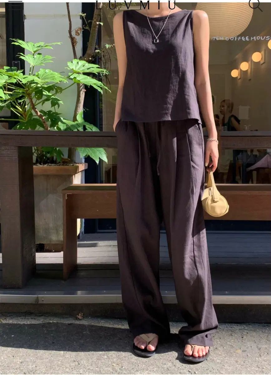 luvmiu ルメール リネン セットアップ 出品