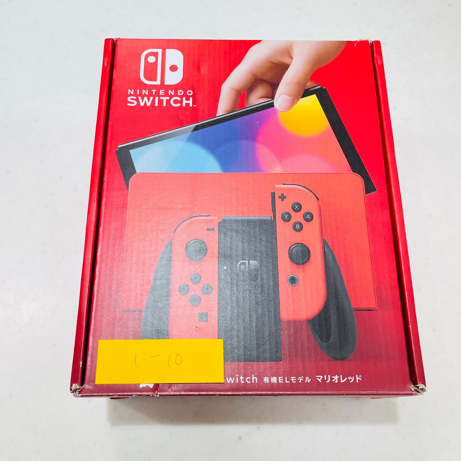 美品】画面キズなし Nintendo Switch 有機ELモデル マリオレッド 特別