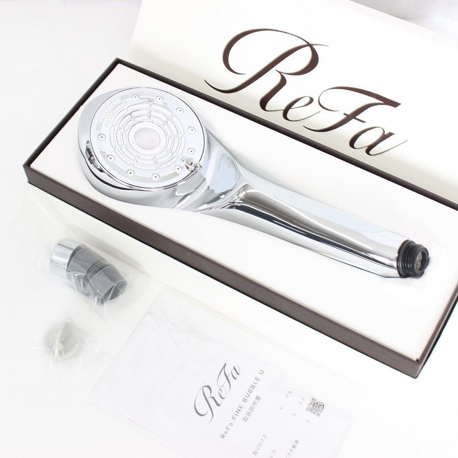 【美品】MTG ReFa FINE BUBBLE U RS-BH-02A シャワーヘッド リファ ファインバブル 本体