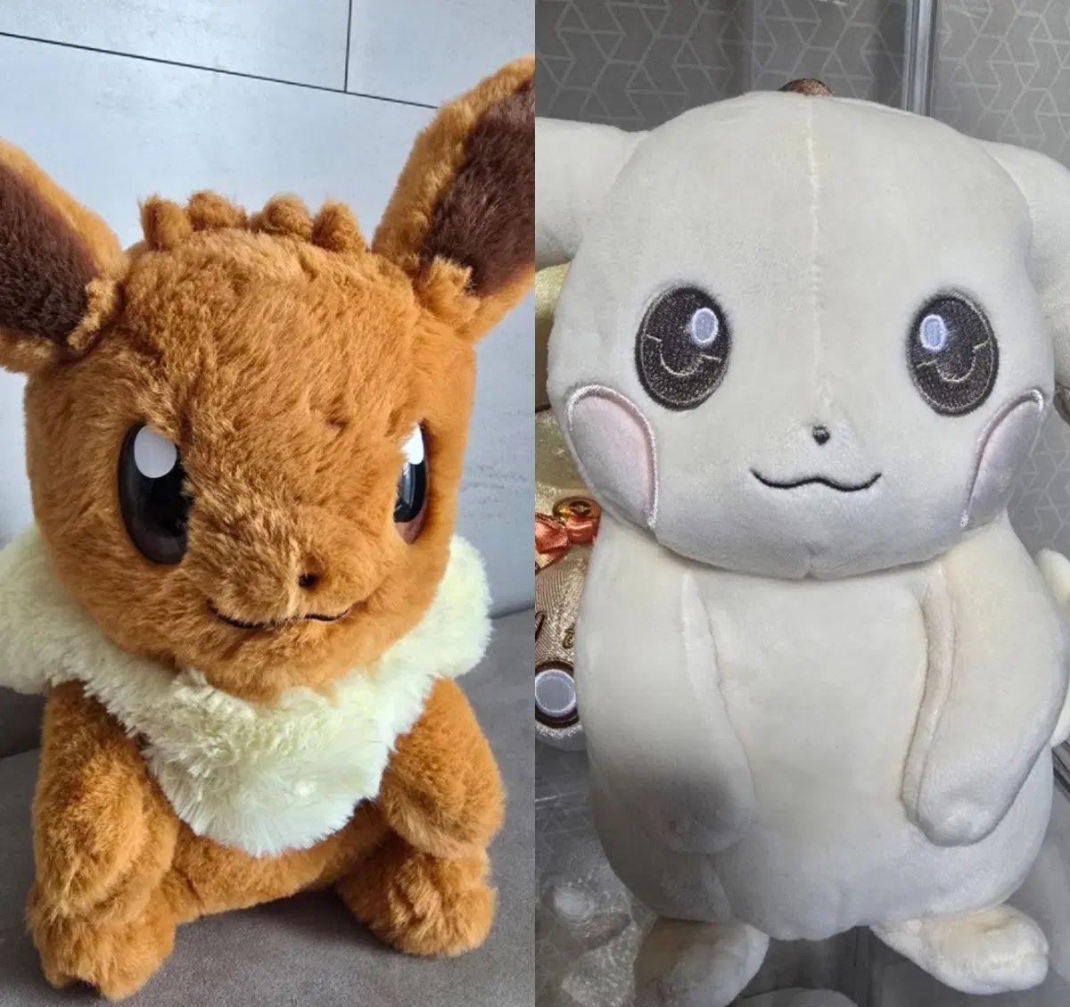 30周年ジップポケットモンスターイーブイぬいぐるみ + 창백카츄ぬいぐるみ 12,772円