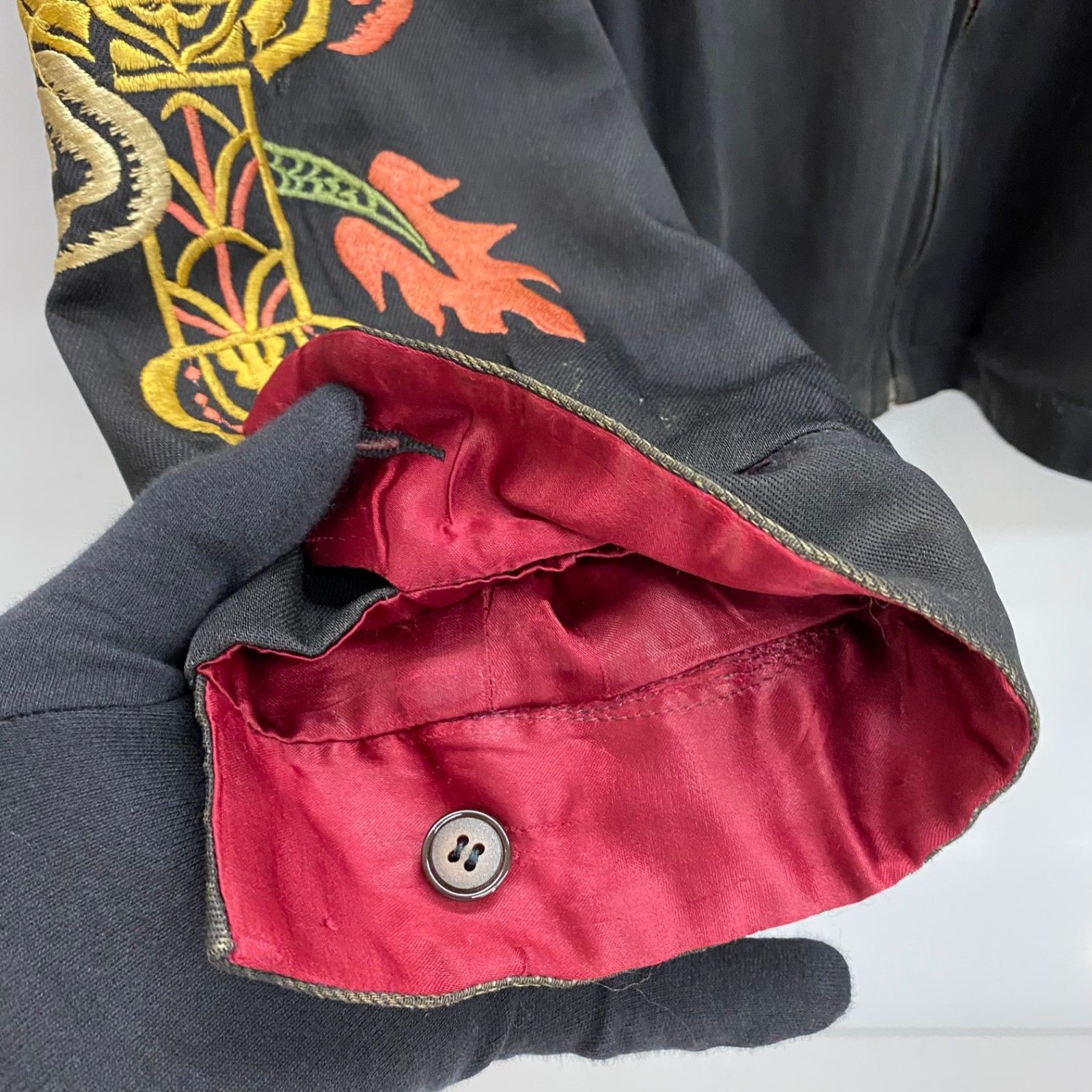 ピンクドラゴン PINK DRAGON 80's FDC Rock'A Beat Souvenir Jacket