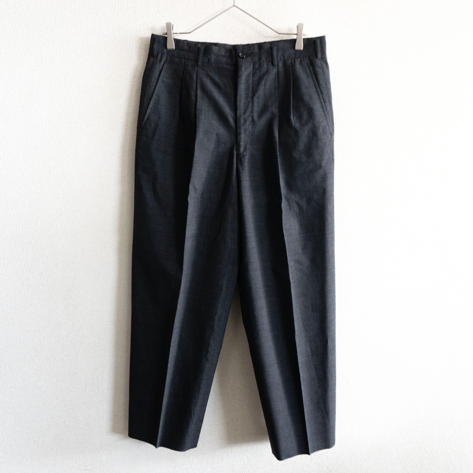 【AD1999/アーカイブ】COMME des GARCONS HOMME【90s 2タック スラックスパンツ】L 90年代 コムデギャルソンオム 26080591