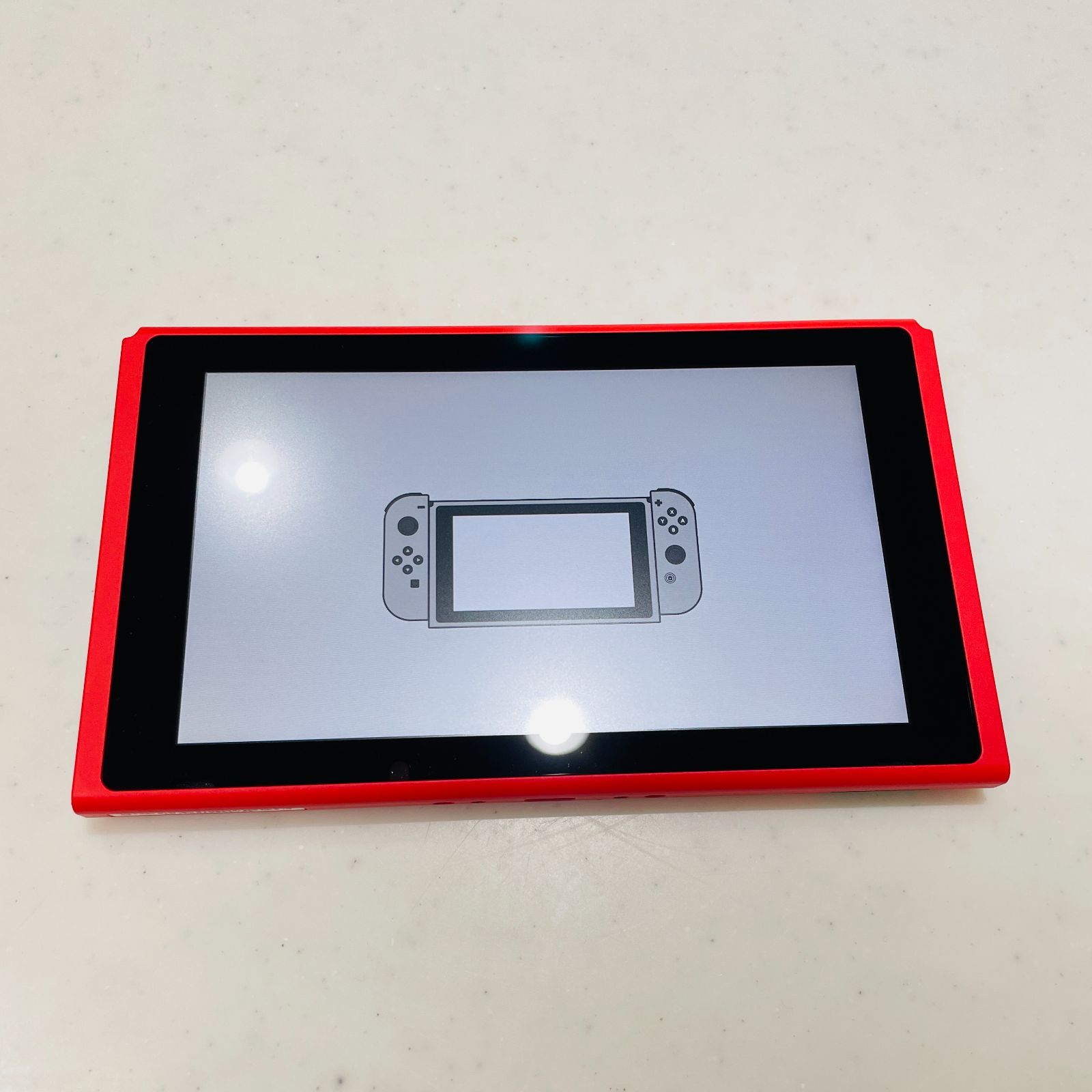 美品/画面キズなし】Nintendo Switch マリオレッド×ブルー セット 本体