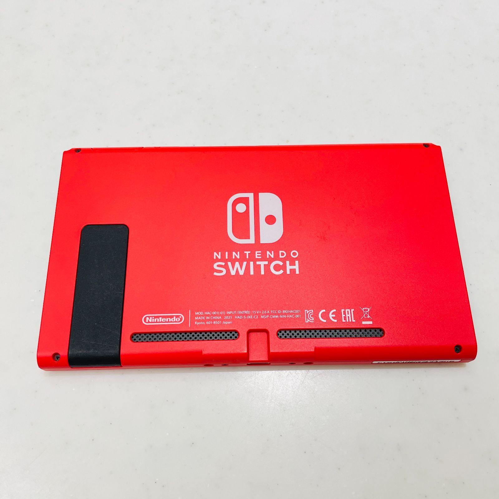 美品/画面キズなし】Nintendo Switch マリオレッド×ブルー セット 本体