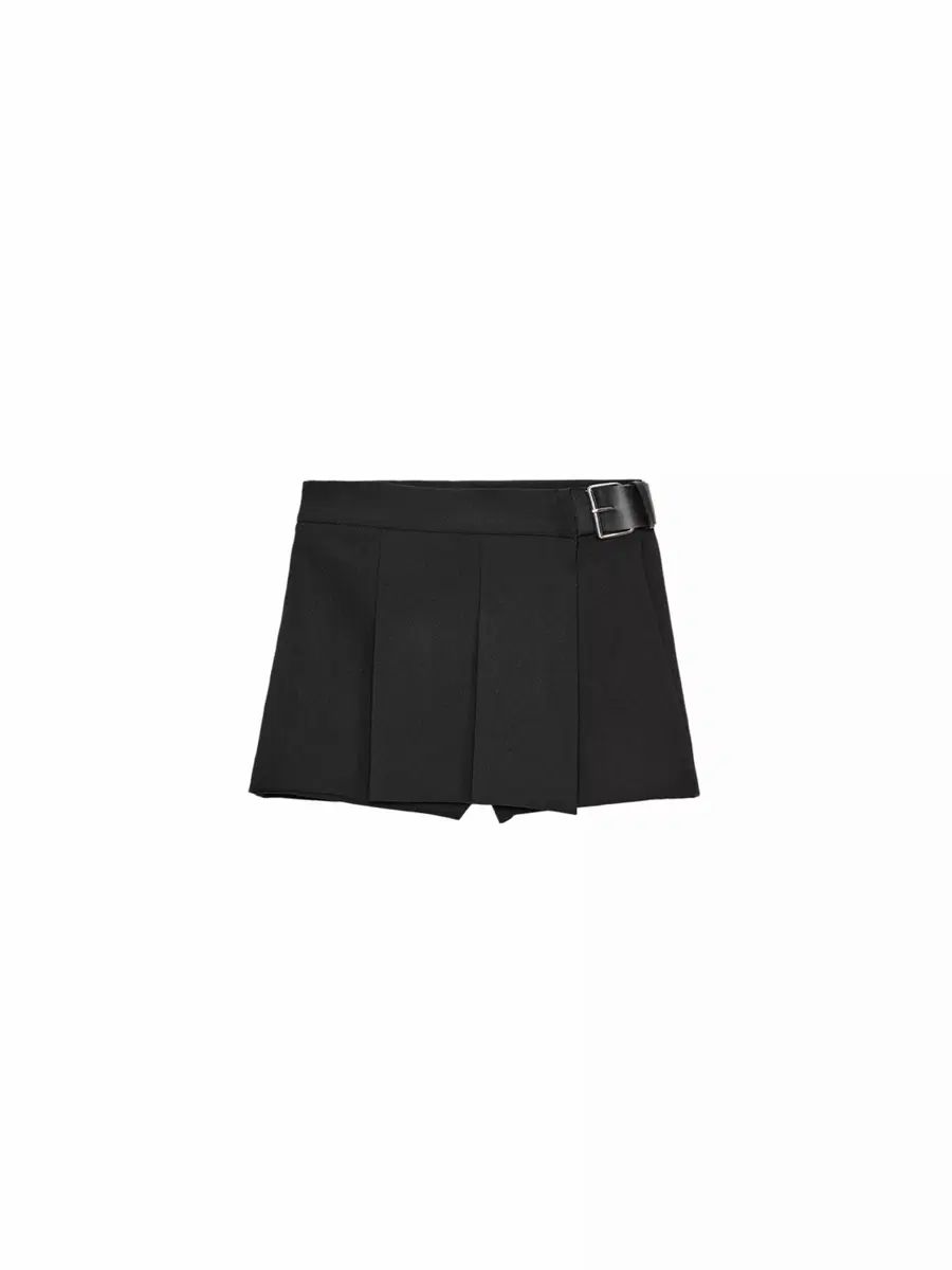 ザラ シャーリング ベルト キュロット パンツ S 26