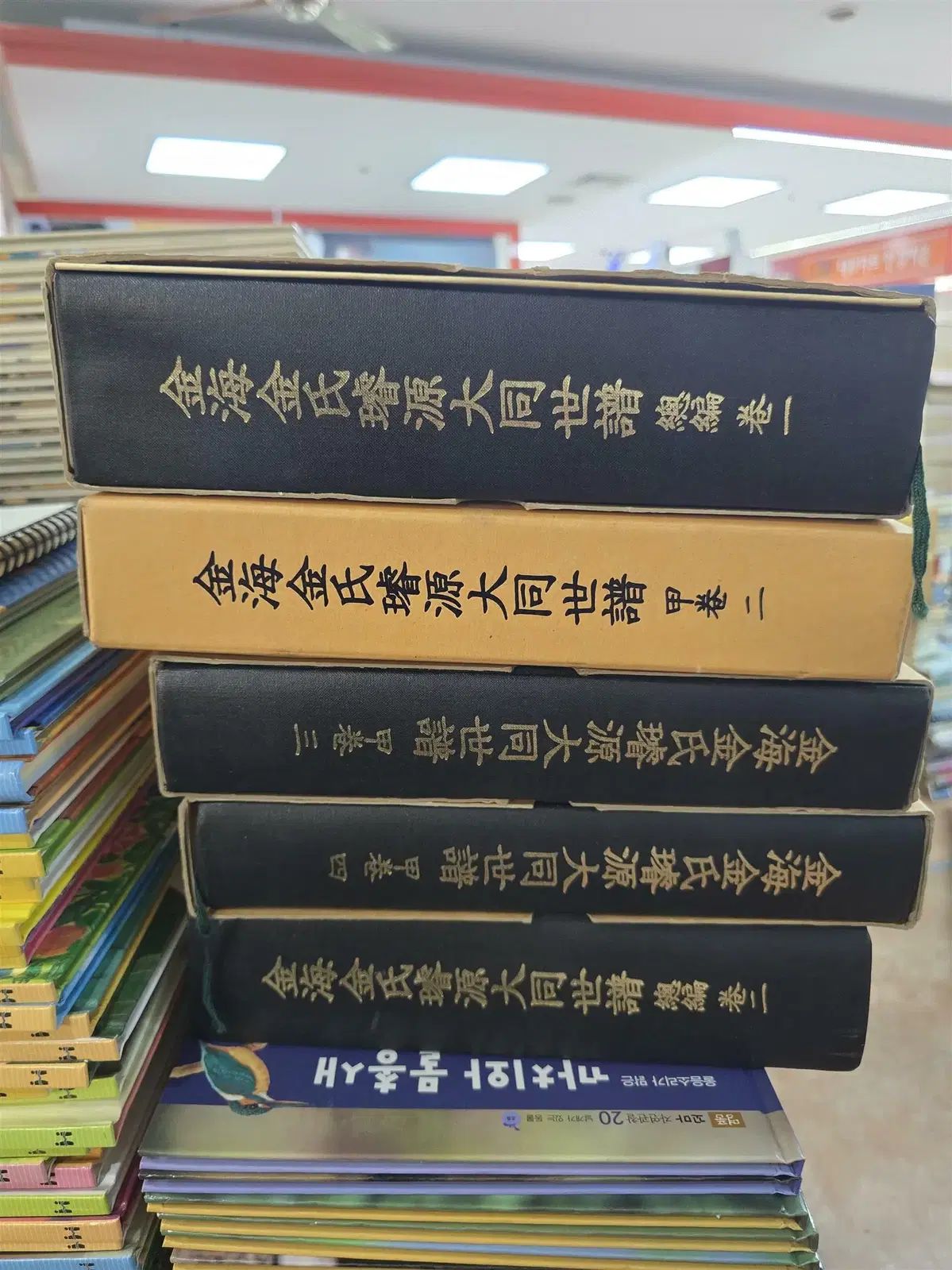 金海金氏璿源大同譜 뿌리文化社 5巻 セット 족보本 中古本