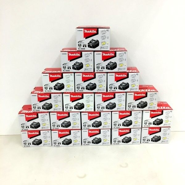 マキタ makita 純正 リチウムイオンバッテリー BL1860B 20個セット 18V 6.0Ah 未使用 ★D1908