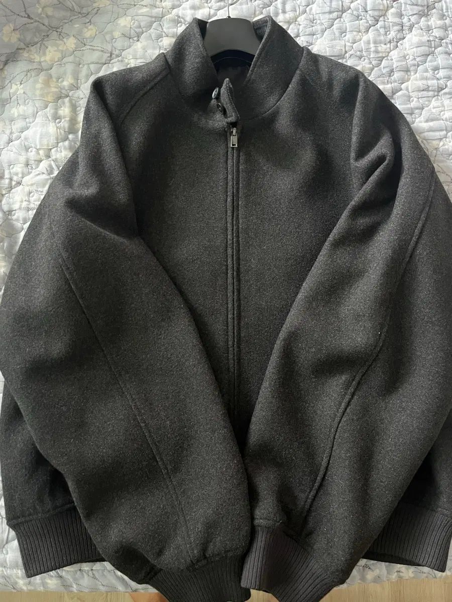 ムシンサスタンダード ウールブレンド ハリントンジャケット チャコール 2XL 6,708円
