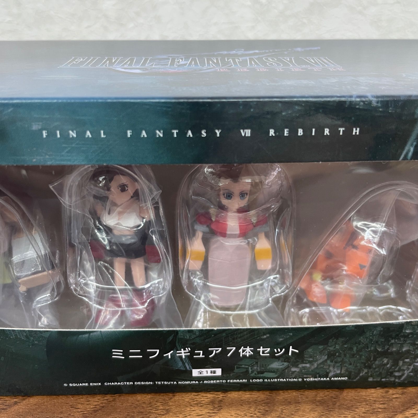 訳あり未開封品】ファイナルファンタジーⅦ ミニフィギュア7体セット D