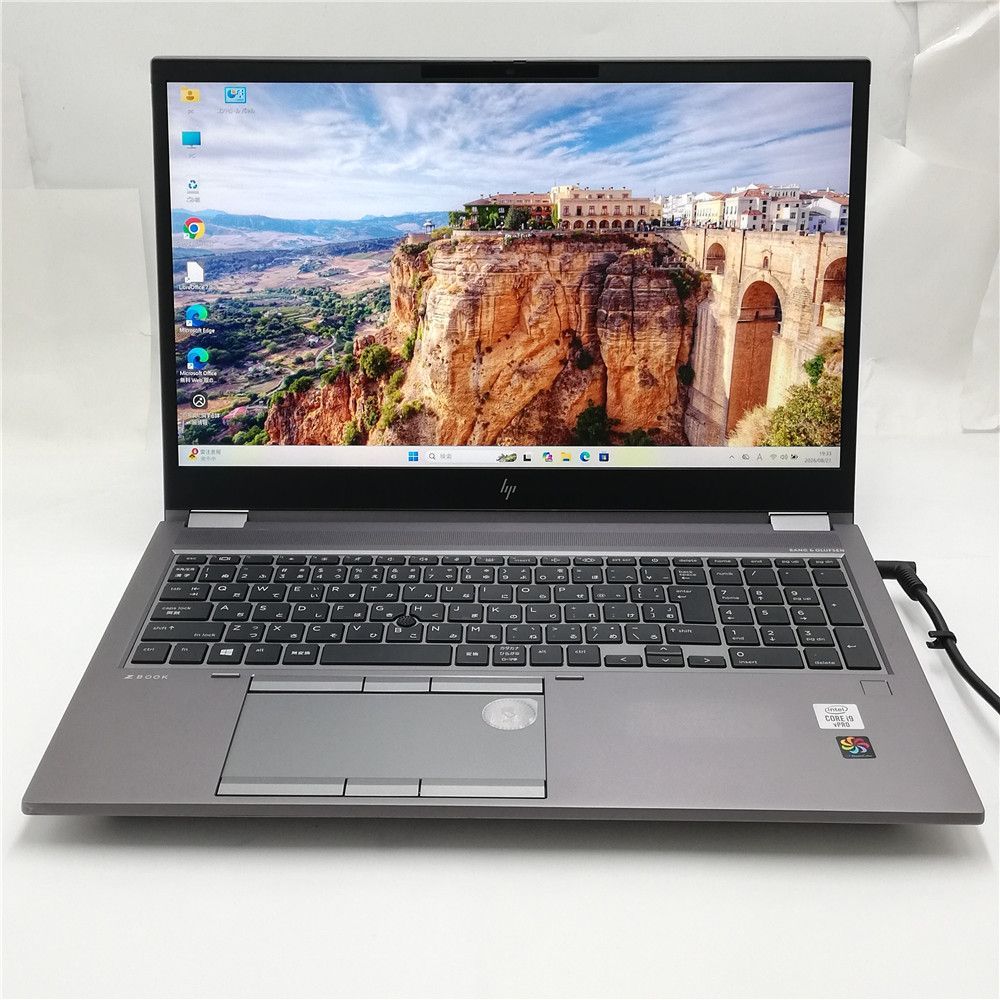 高性能 Wi-Fi有 4K液晶 hp 中古ノートパソコン ZBook Fury 15 G7 Core i9 10885H 64GB 2TB SSD NVIDIA RTX 4000 無線LAN Windows11 Office