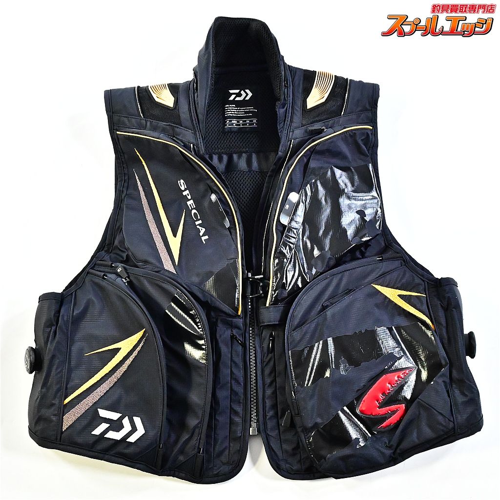 ★☆【ダイワ】 スペシャル バリアテック ショートベスト DV-1023 170/88A サイズM マスターブラック DAIWA SPECIAL K_160★☆e09945