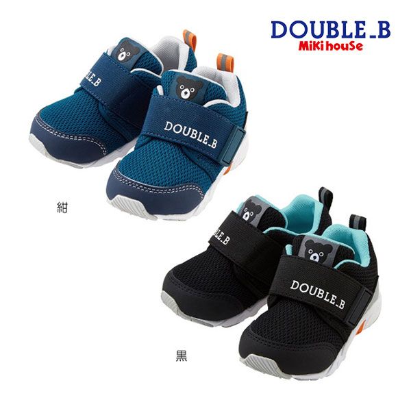 [Regular Store] [Brand New] ● 30% OFF Sale ● Miki House Double Bee Mikihouse Baby Shoes (13cm・13.5cm・14cm・14.5cm・15cm) Shoes Sneakers Kids Kindergarten Nursery School