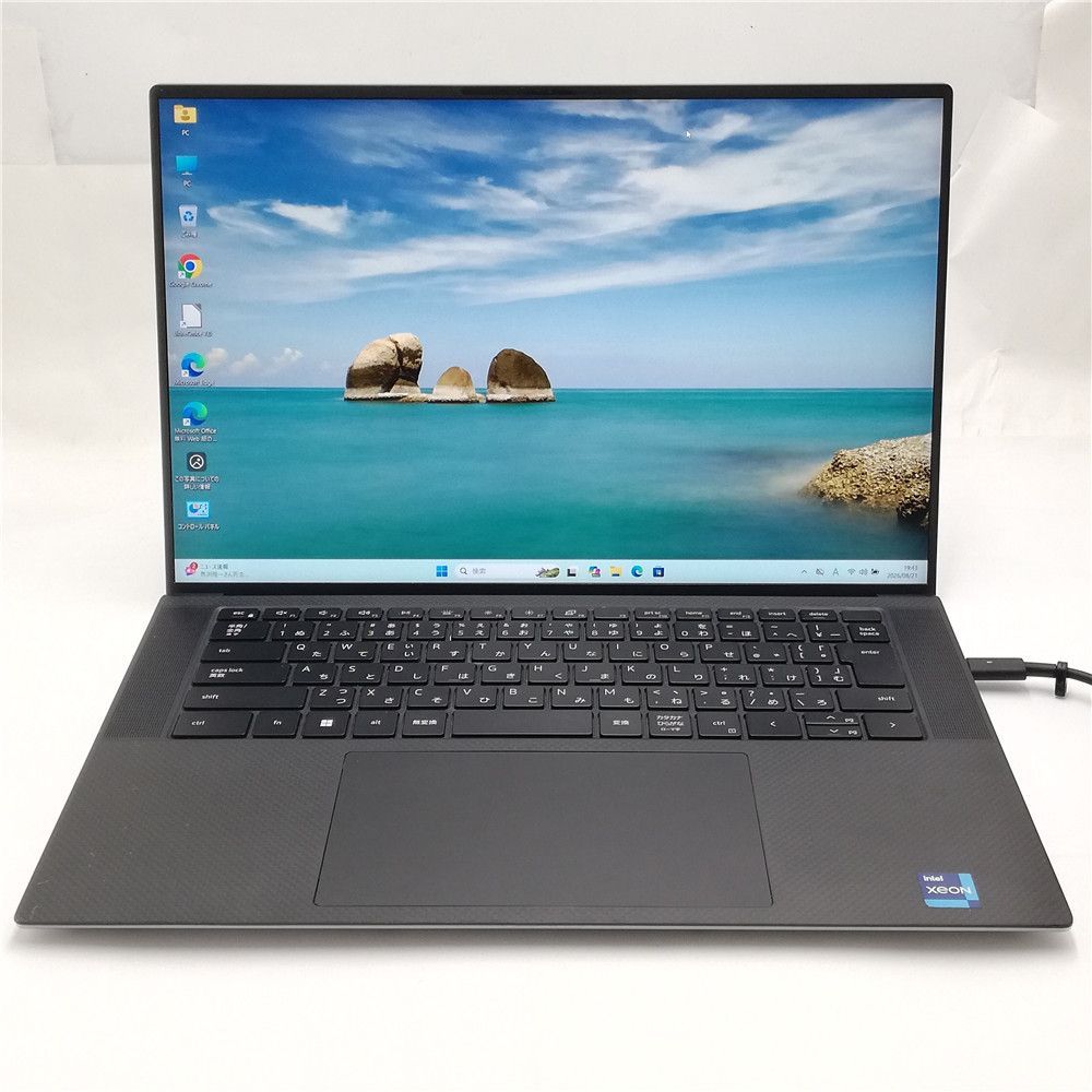 高性能 NVIDIA Wi-Fi有 デル 中古ノートパソコン DELL 5560 Xeon W-11955M 32GB 1TB 高速SSD 無線LAN カメラ Windows11 Office済 即使用可