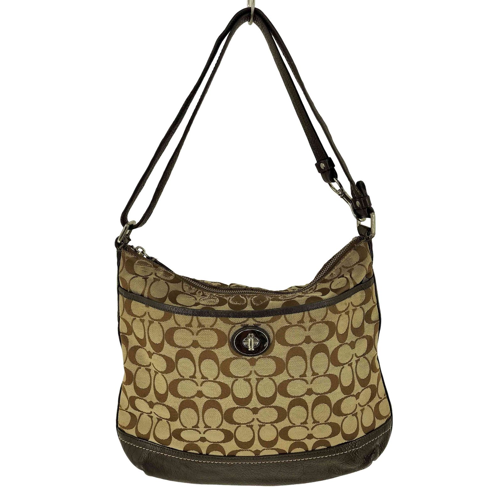 コーチ COACH シグネチャー ワンショルダー バッグ signature oneshoulder bag レディース 表記無