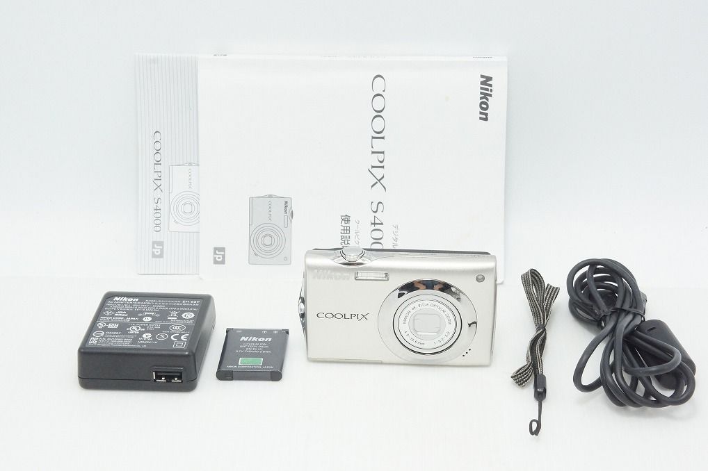 Good Nikon Nikon COOLPIX S4000 Compact Digital Camera Shiny Silver 260810c