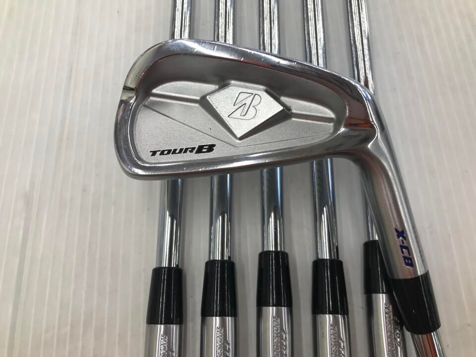 ブリヂストン　TOUR B X-CB 2019　NSプロ MODUS 3 TOUR 120　Sフレックス　アイアンセット　中古【最短即日発送】