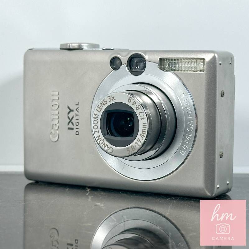 【美品】Canon IXY DIGITAL 70 シルバー 600万画素 光学3倍ズーム コンパクトデジタルカメラ キヤノン イクシ
